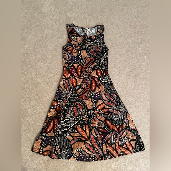 H&M patterned A-line dress, size xs - Picture 1 of 6